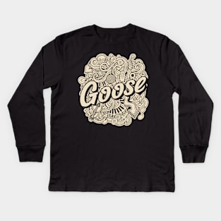 Goose - Vintage Kids Long Sleeve T-Shirt